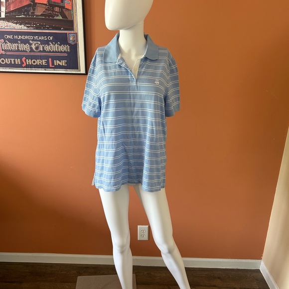 Brooks Brothers Tops - BROOKS BROTHERS “Golden Fleece Performance Polo” light blue women’s polo